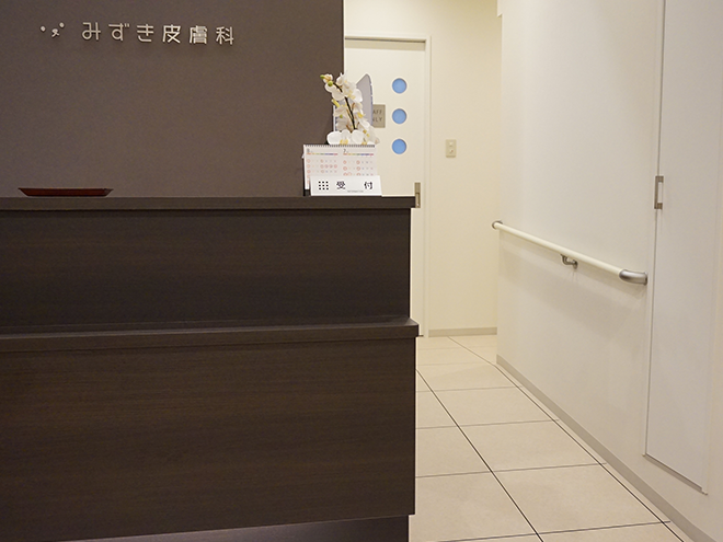 バリアフリーで手すりもございます